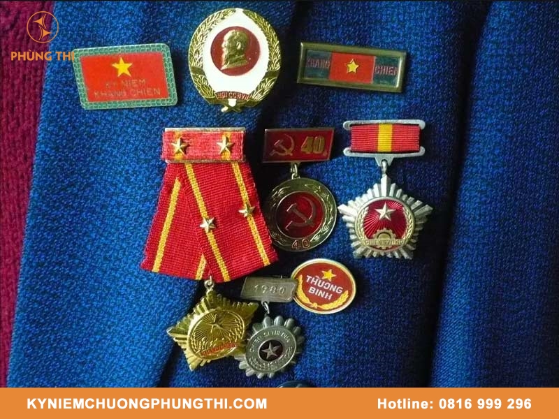Hướng dẫn đeo kỷ niệm chương CCB Việt Nam Hướng dẫn đeo kỷ niệm chương CCB Việt Nam