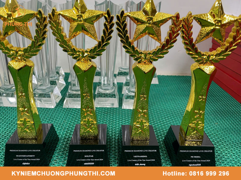 Kỷ niệm chương bằng vàng đẹp & cao cấp nhất Kỷ niệm chương bằng vàng