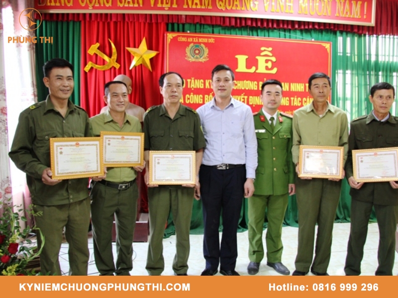 Kỷ niệm chương Công an xã