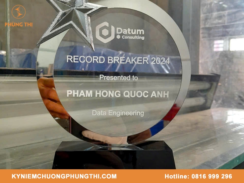 Kỷ niệm chương hình tròn đẹp & chất lượng Kỷ niệm chương hình tròn