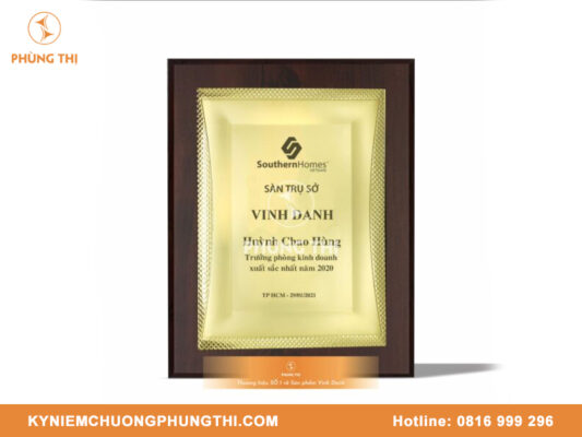 Mẫu bảng vinh danh đẹp