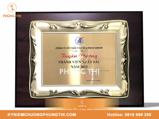 Mẫu vinh danh cá nhân xuất sắc
