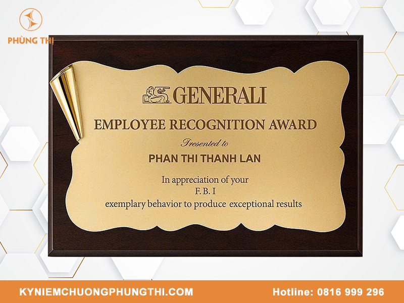 Bảng vinh danh công ty đẹp, độc đáo & ý nghĩa Bảng vinh danh công ty