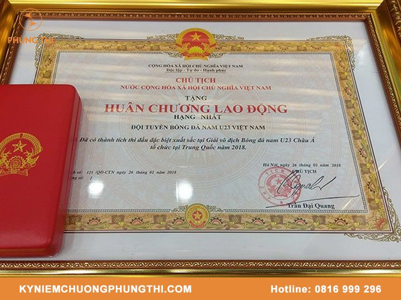 Huân chương lao động hạng nhất có ý nghĩa gì? Huân chương lao động hạng nhất