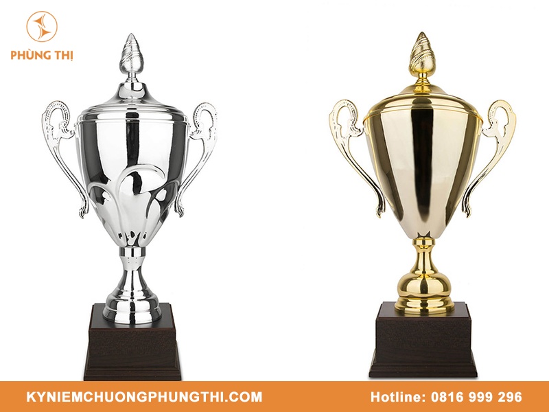Mẫu cúp thể thao đẹp & phổ biến Mẫu cúp thể thao