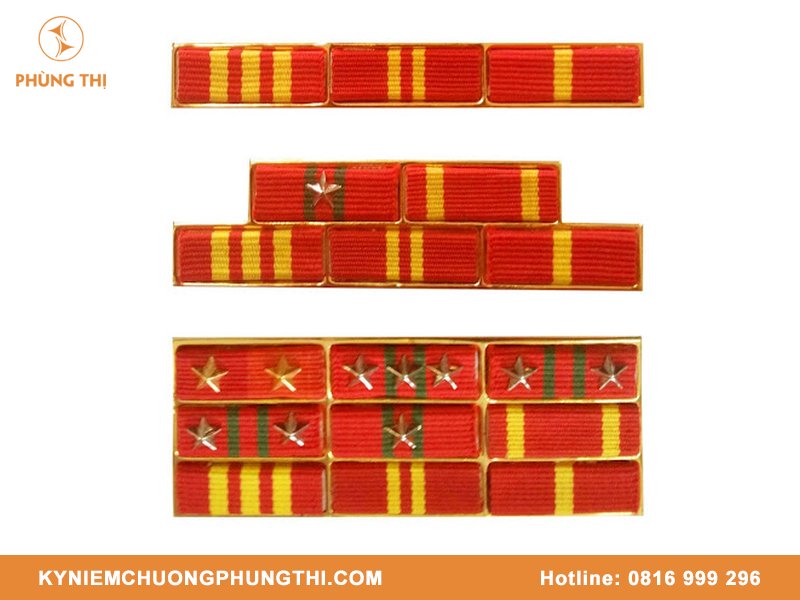 Các loại cuống huân huy chương trong quân đội Các loại cuống huân huy chương trong quân đội