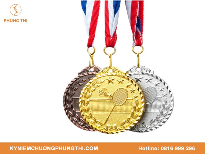 Huy chương cầu lông đẹp & ý nghĩa Huy chương cầu lông