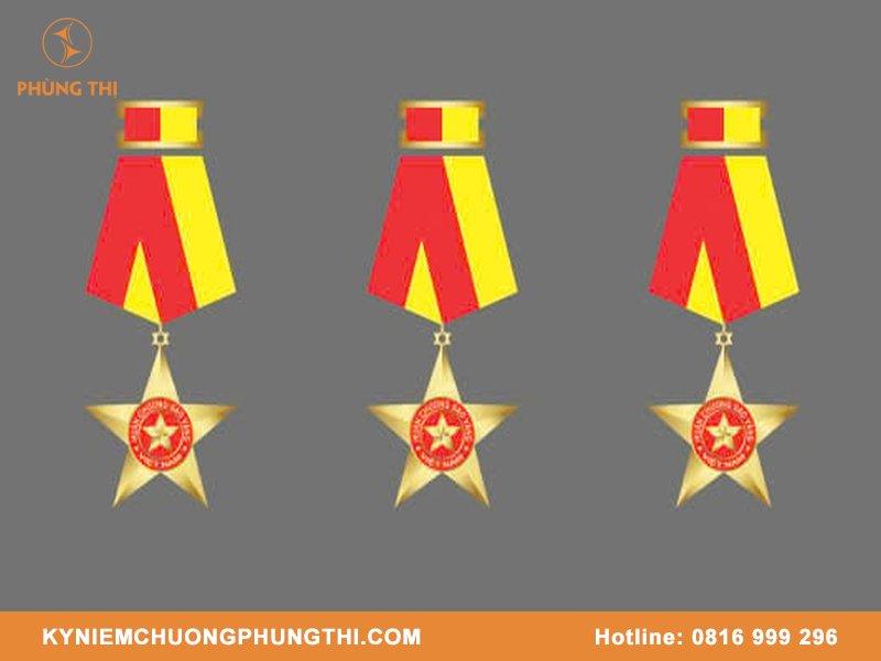 Huy chương sao vàng cao quý & ý nghĩa Huy chương sao vàng