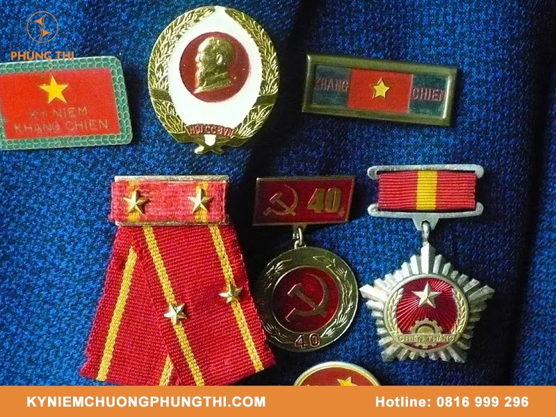 Quy định đeo cuống huân huy chương