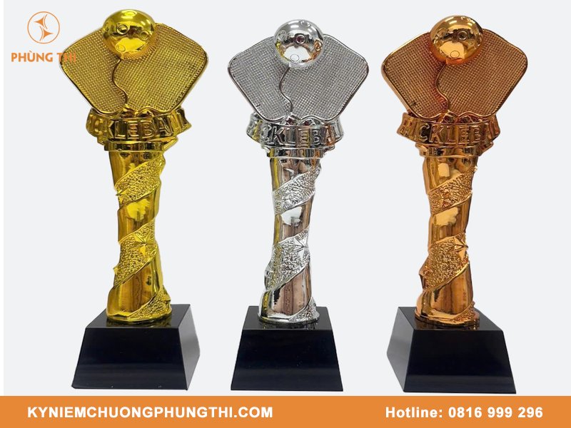 Các loại cúp Pickleball phổ biến hiện nay Các loại cúp Pickleball