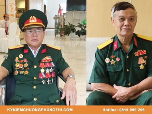 Cách đeo huân huy chương trên Quân phục
