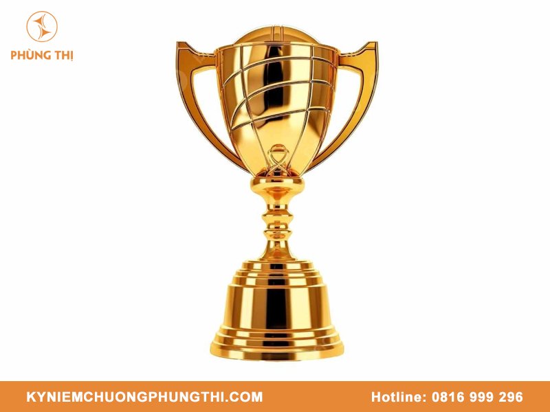 Cúp vàng pickleball thiết kế sang trọng & ý nghĩa Cúp vàng pickleball
