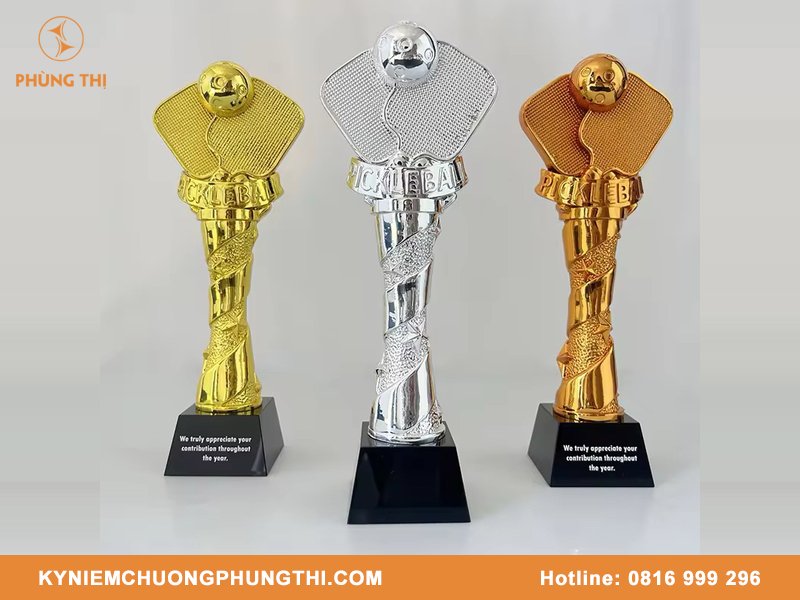 Cúp vô địch Pickleball đẹp & thịnh hành Cúp vô địch Pickleball