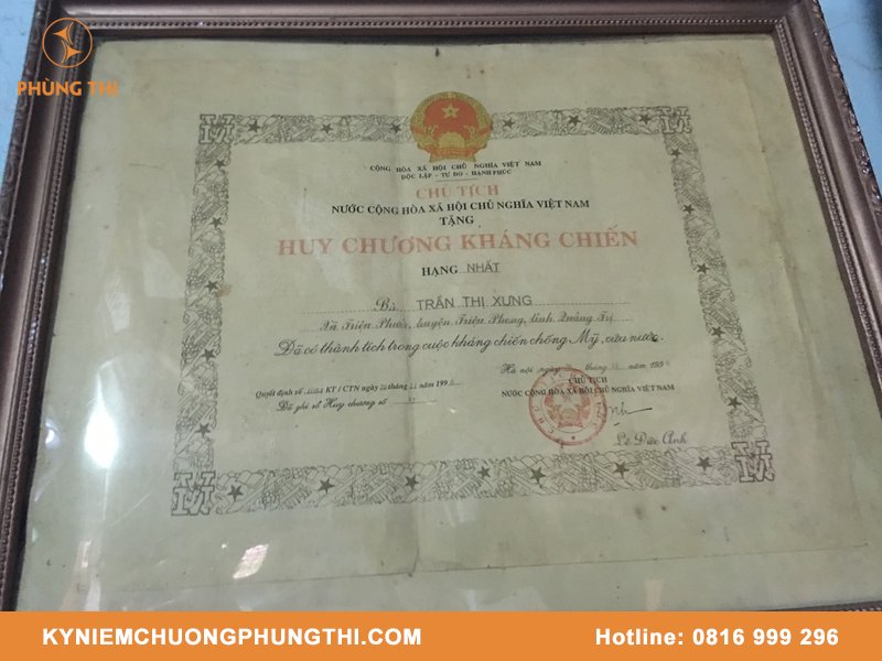 Huân chương Kháng chiến chống Mỹ hạng Nhất Huân chương Kháng chiến chống Mỹ hạng Nhất