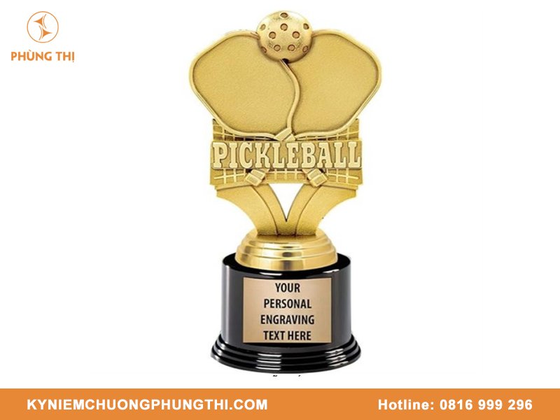 Mẫu cúp Pickleball đẹp & ấn tượng Mẫu cúp Pickleball đẹp