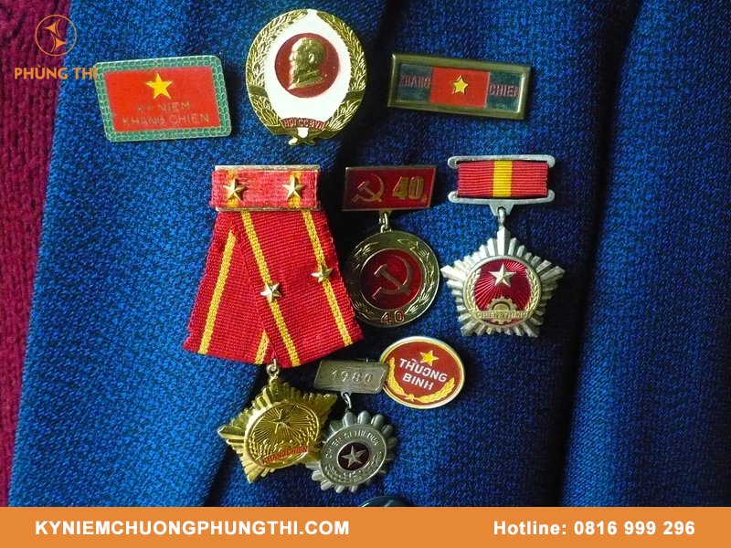 Các loại huân huy chương của Việt Nam phổ biến Các loại huân huy chương của Việt Nam