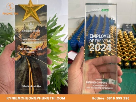 Quà lưu niệm pha lê