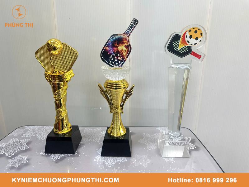 Các loại cúp Pickleball phổ biến