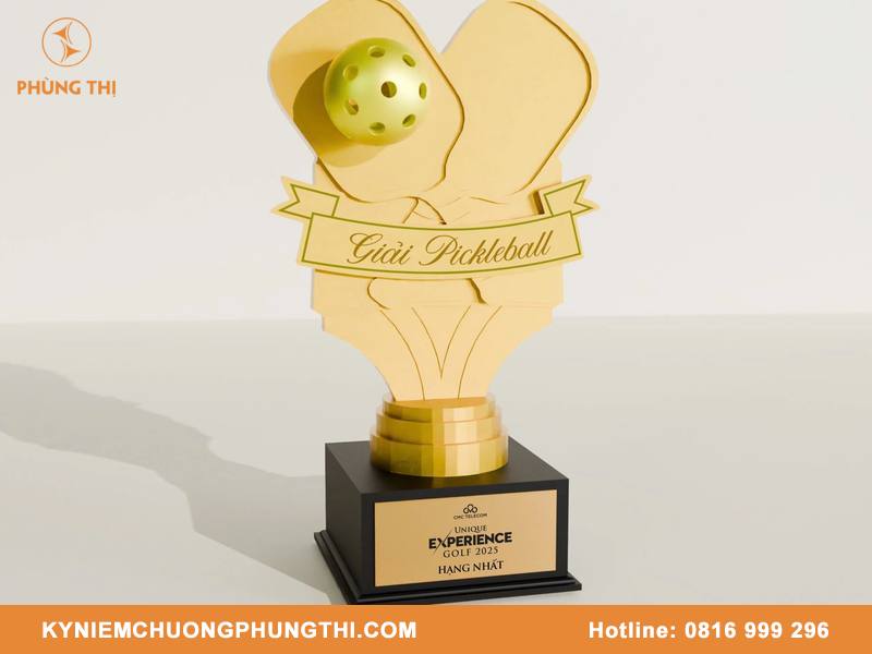 Các loại cúp Pickleball phổ biến