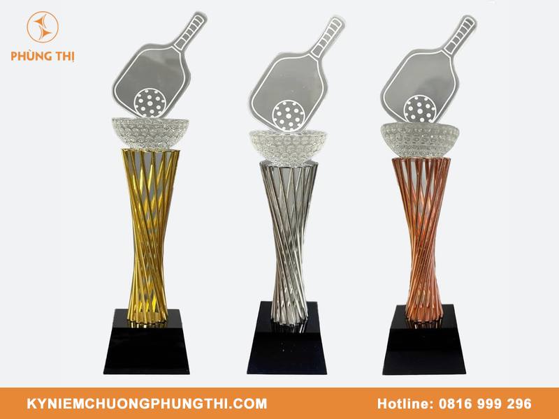 Các loại cúp Pickleball phổ biến