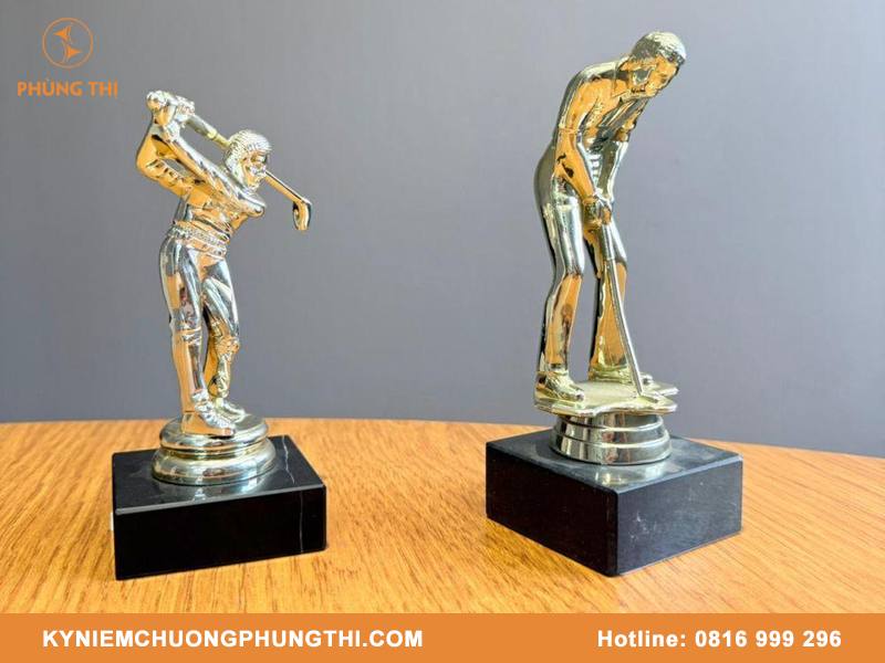 Cúp Golf Nghệ Thuật (Swing/Putting) cho giải chuyên nghiệp