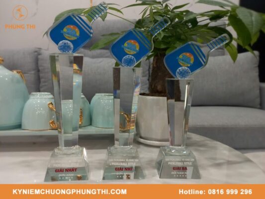 Cúp Pickleball Acrylic