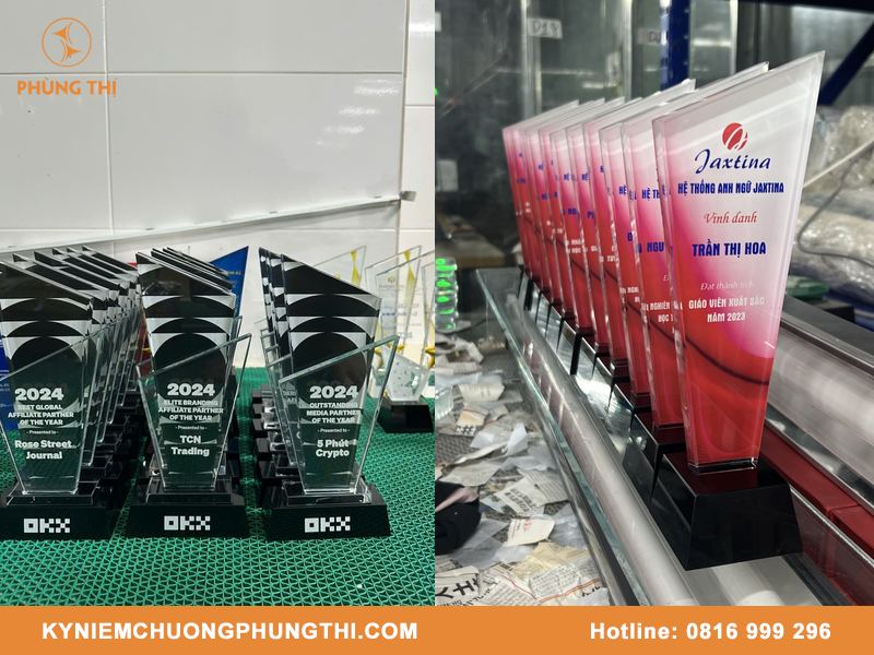 Khắc laser pha lê