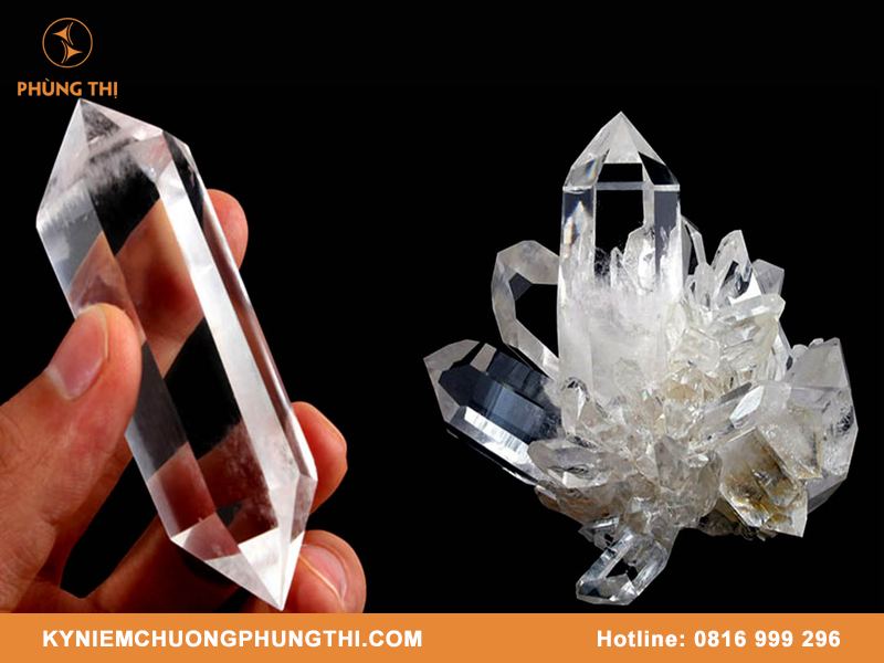 Pha lê và thạch anh khác nhau như thế nào?