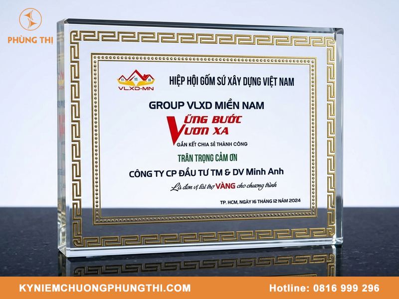 Bảng vinh danh loại nào đẹp nhất