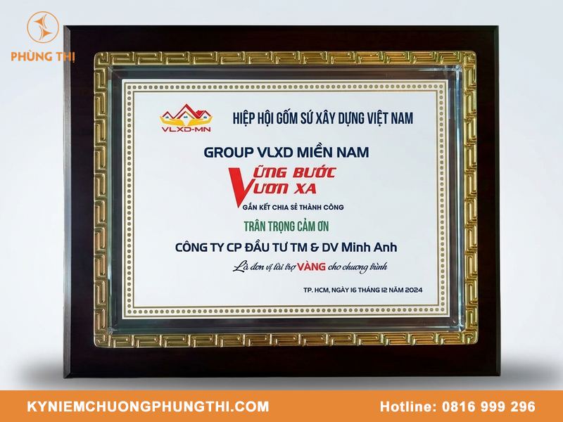 Bảng vinh danh loại nào đẹp nhất