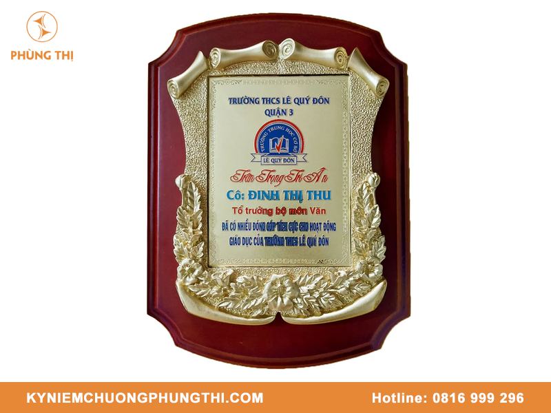 Bảng vinh danh TP.HCM