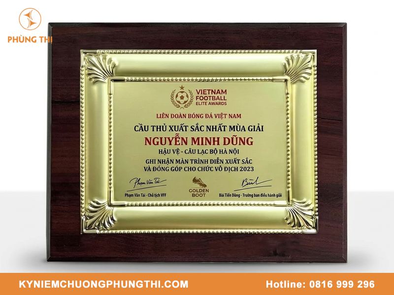 Công ty làm bảng vinh danh uy tín