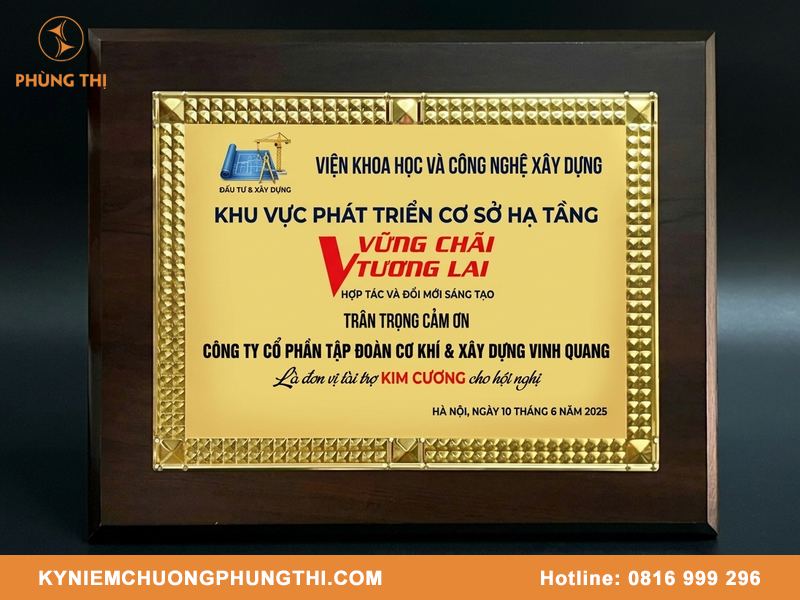Đặt bảng vinh danh số lượng lớn