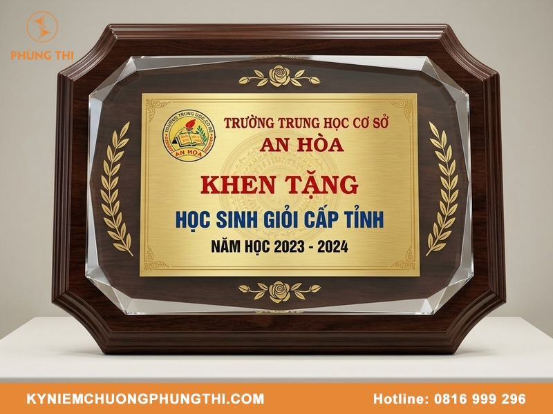 Bảng vinh danh học sinh giỏi cấp tỉnh