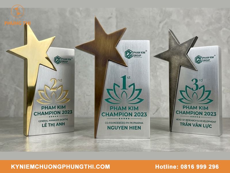Cách bảo quản cúp hợp kim bền đẹp theo thời gian?
