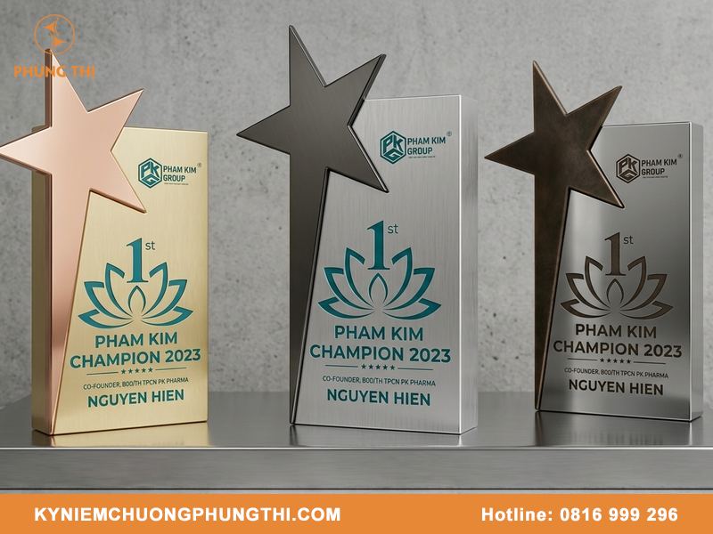 Cách bảo quản cúp hợp kim bền đẹp theo thời gian?