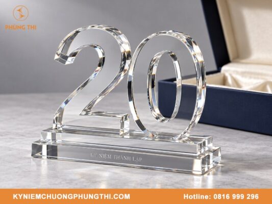 Bộ số pha lê Đà Nẵng chế tác tinh tế và sang trọng