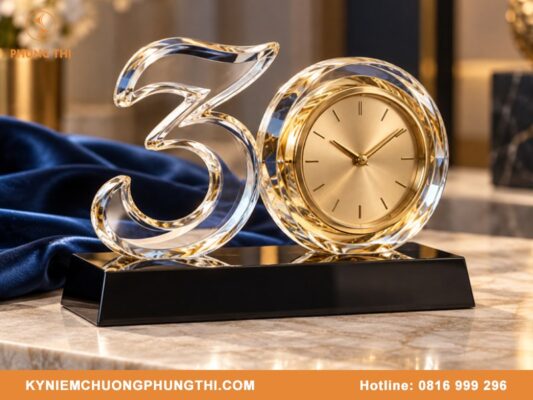 Bộ số pha lê Hà Nội chế tác tinh xảo sang trọng