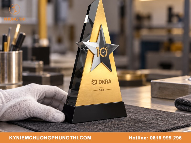 Sản xuất cúp hợp kim pha lê trực tiếp tại xưởng Sản xuất cúp hợp kim pha lê trực tiếp tại xưởng